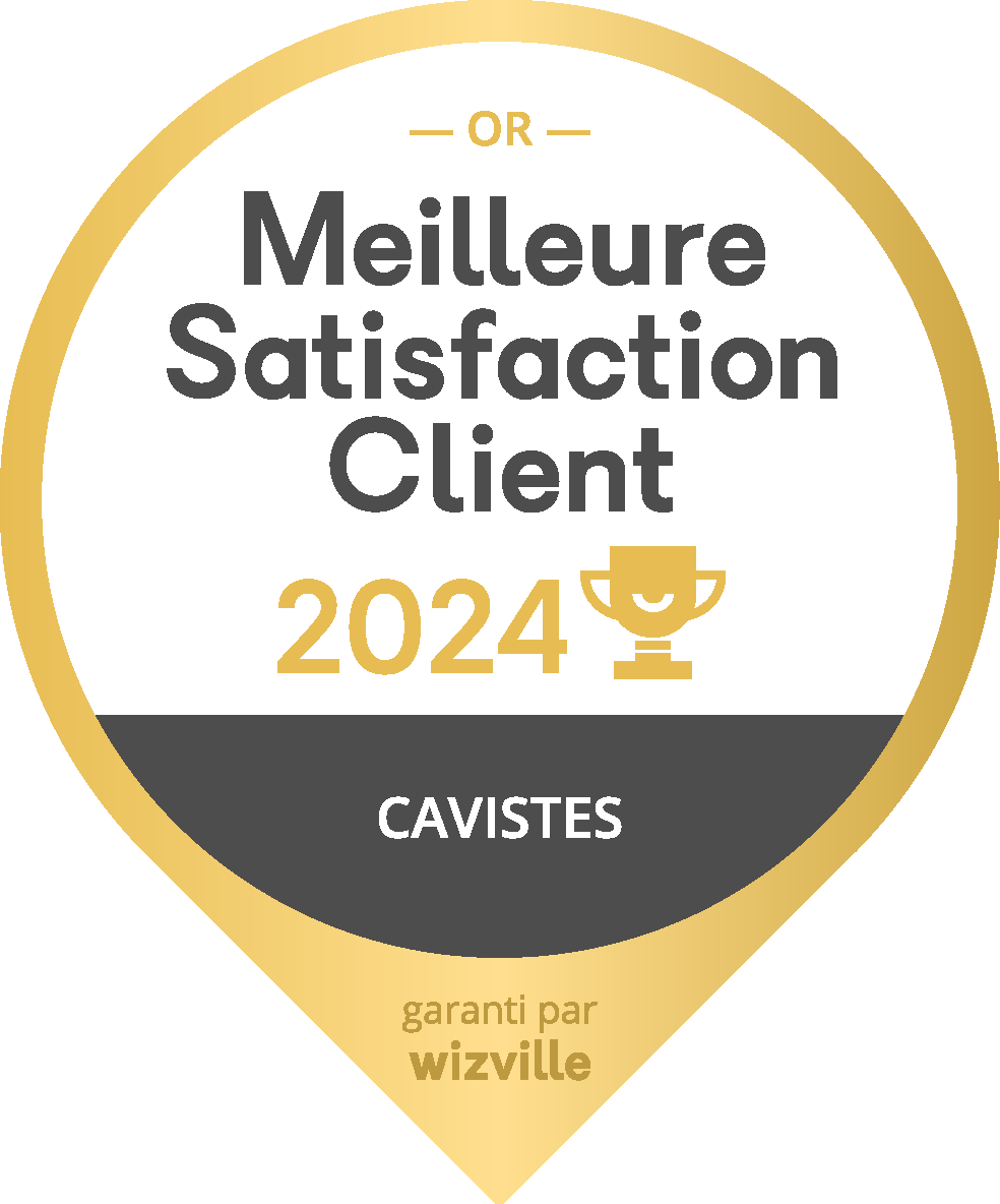 Trophée Or dans la Catégorie Cavistes aux Prix Meilleure Satisfaction Client Retail