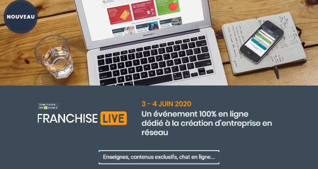 Évènement Franchise Live les 3 & 4 juin 2020